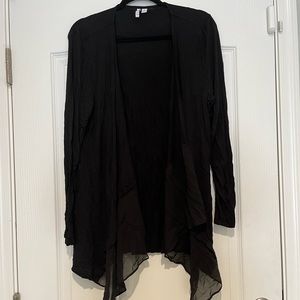 ELLE Black Cardigan XL